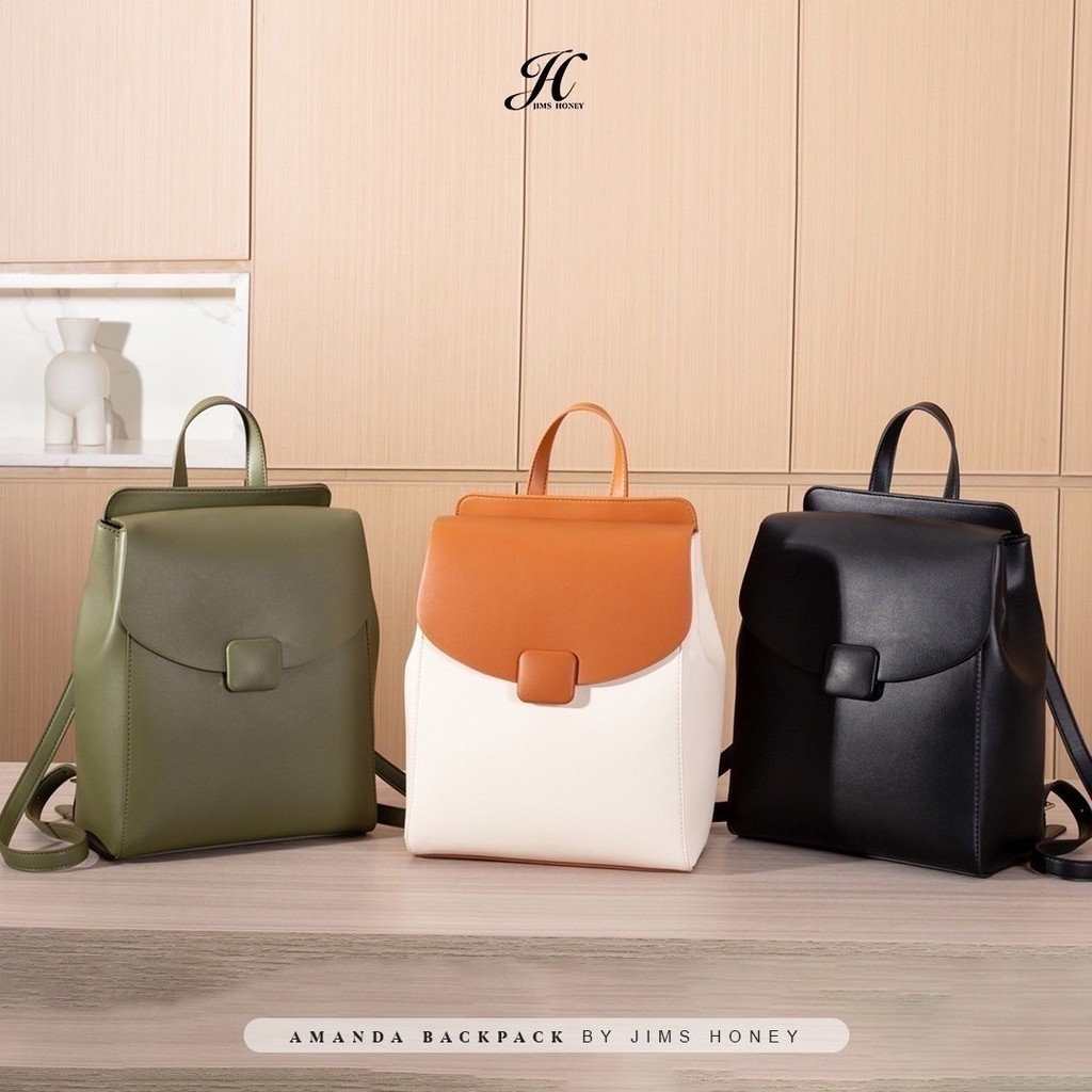 JIMS HONEY - AMANDA BACKPACK JIMSHONEY/ JH 1013 TAS RANSEL WANITA ORIGINAL PREMIUM JH IMPORT KADO CE