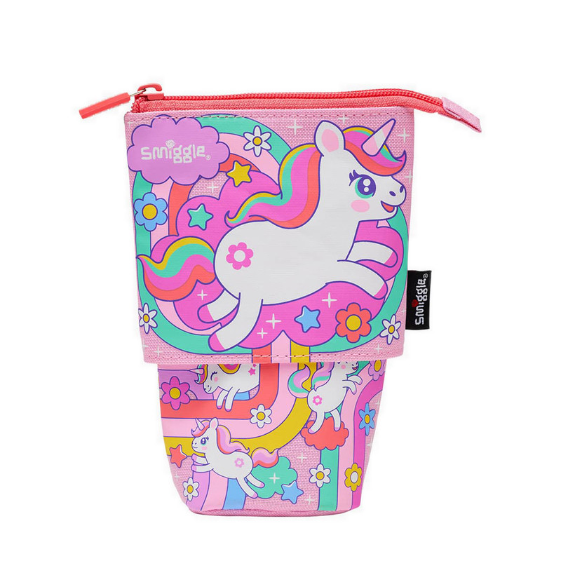 

Smiggle Blast Off Stand N' Slide 2 In 1 Pencil Case - IGL454218PNK