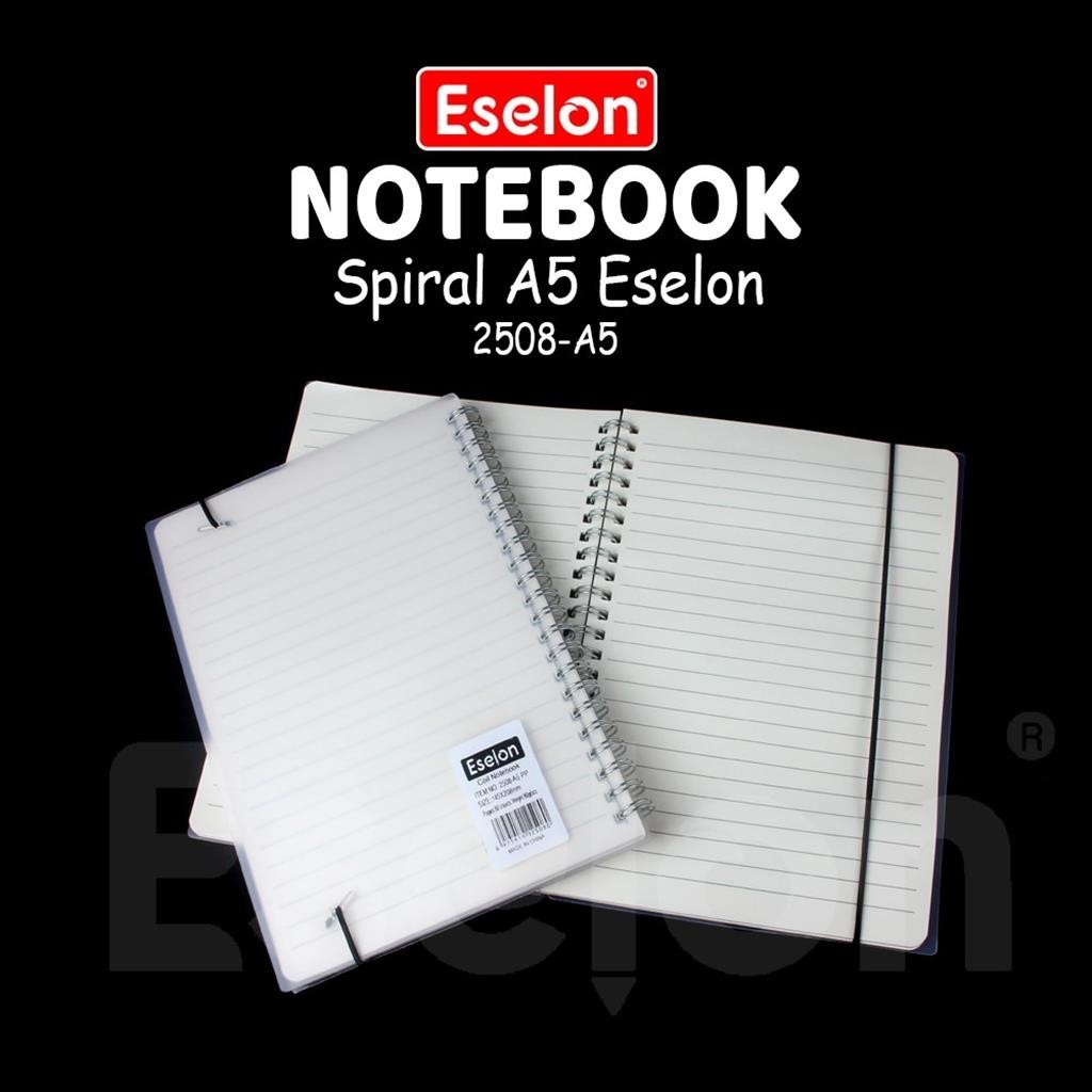 

[MaxMart] Diary Spiral A5 TALI OFFICE / ESELON 2508 A5/ Note Book A5 TALI 80 LBR