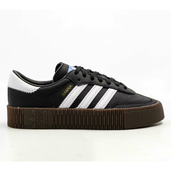 Adidas Sambarose Black White Gum