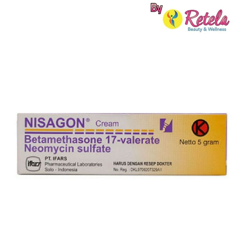 Nisagon Cream 5 g / Betamethasone / Neomycin Sulphate / Dermatosis