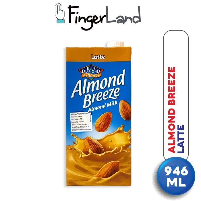 

ALMOND BREEZE Almond Milk Latte 946 ml Susu Almond Rasa Latte