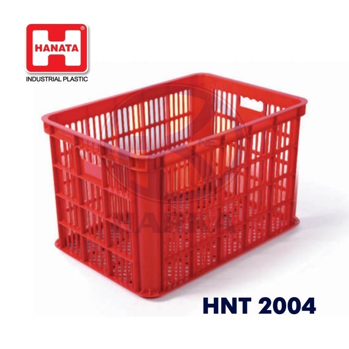 

KERANJANG INDUSTRI BOX KRAT LUBANG ROTI IKAN | HANATA HNT2004 HNT 2004