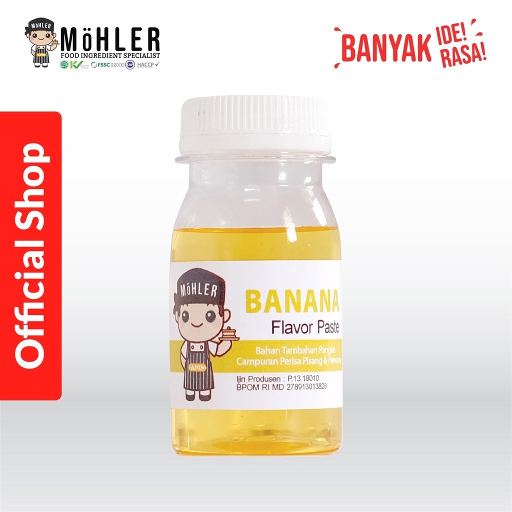 

✨ TOMOTOSTORE ✨ MOHLER Pasta Perisa Pewarna Pisang / Banana