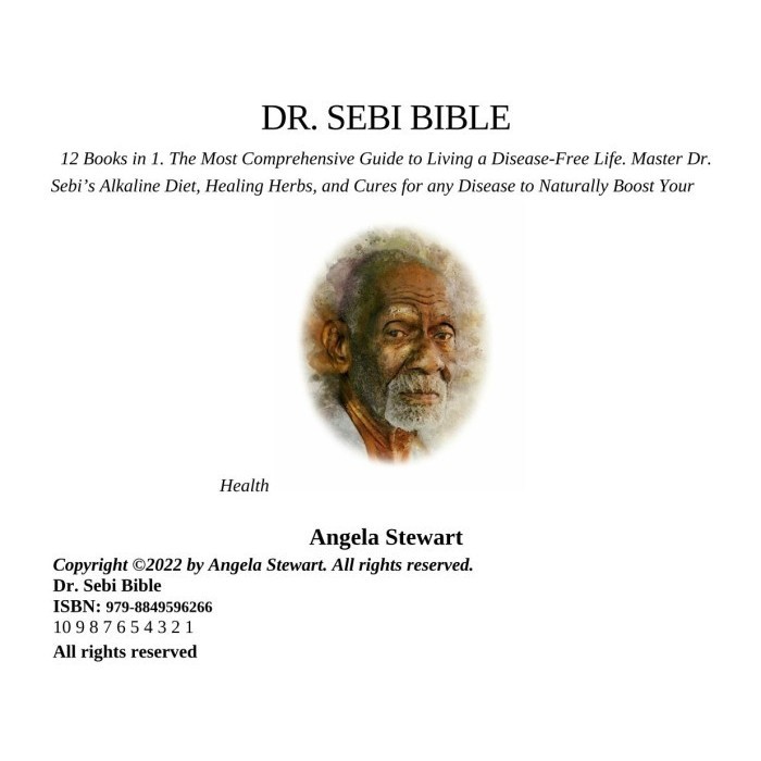 

DR. SEBI BIBLE, Angela Stewart
