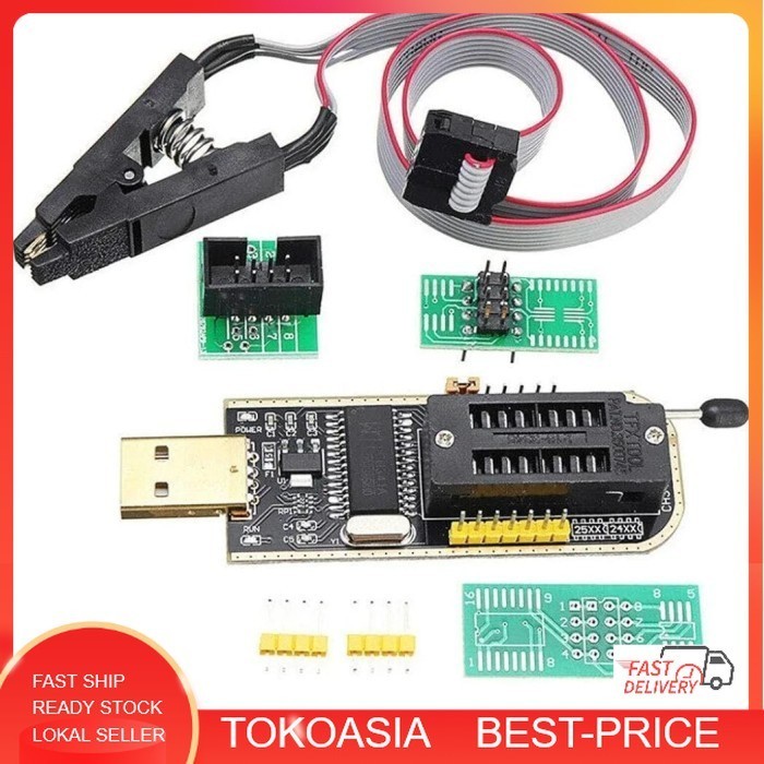 CH 341 A series EEPROM flash bios USB programer (all in)