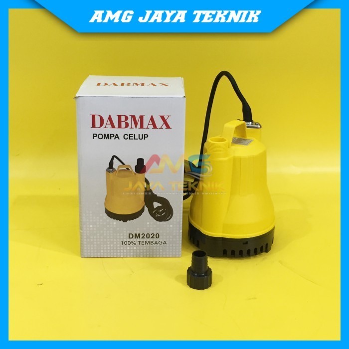 POMPA CELUP AIR 100 WATT / POMPA AQUARIUM / POMPA RENDAM 100WATT - Kuning