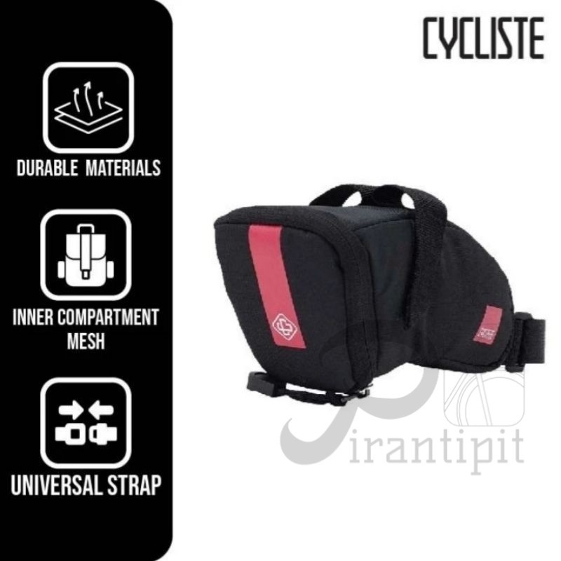 Tas sadel Cycliste / Tas Sadel Sepeda Saddle Bag High Quality Sepeda MTB Lipat / TAS BAWAH SADEL SEP