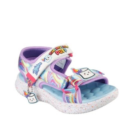 Ori Sendal Anak Wanita Skechers Jumpsters Sandals 302999L/WMLT - 33.5