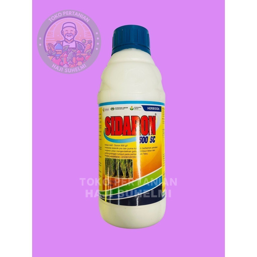 Herbisida sistemik SIDARON 500SC 1liter dari PETROSIDA GRESIK Oringinal Product
