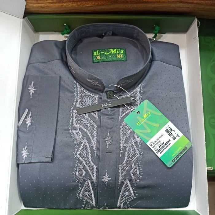 BAJU KOKO AL MIA MT LENGAN BUAT REMAJA TANGGUNG size Xs-Xxs - XXS