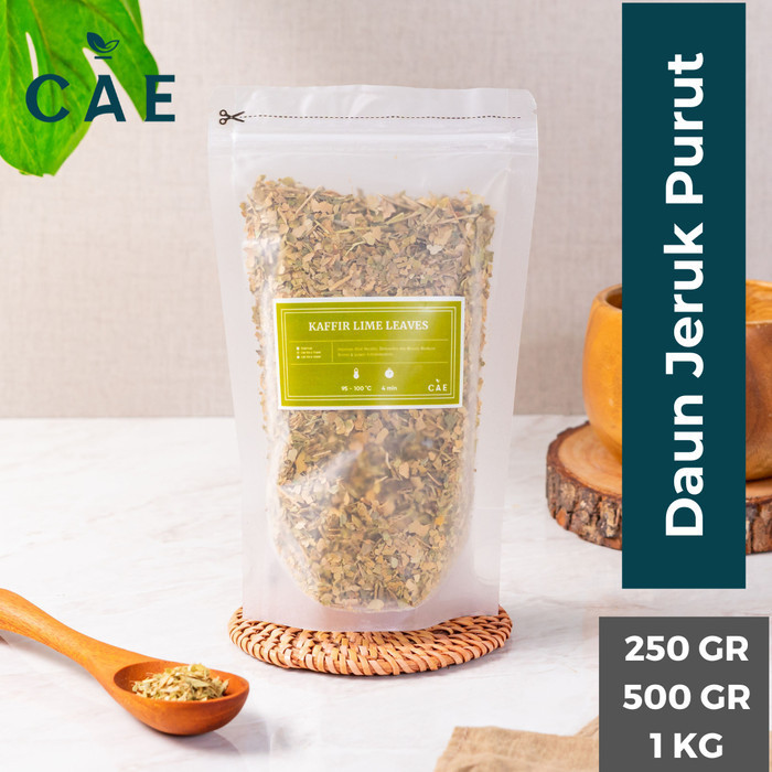 

Kaffir Lime Leaves Daun Jeruk Purut Kering Dried Leaf 250 Gr - 1 KG