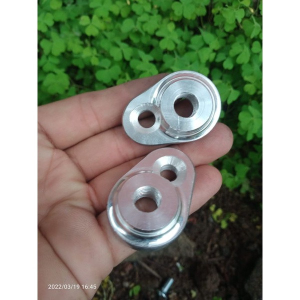 pemanis sein sen reting belakang Honda Cb dudukan pangkon lampu reting belakang Honda cb Almunium