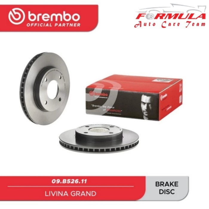 Brake Disc/Piringan BREMBO GRAND LIVINA (F) - 09 B526 11