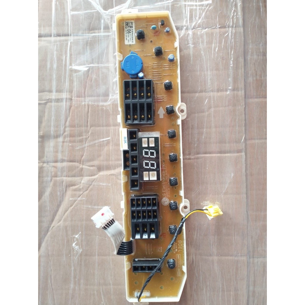 MODUL PCB DISPLAY EBR83263206 MESIN CUCI TOP LOAD LG T2107VSPM T2107 VSPM