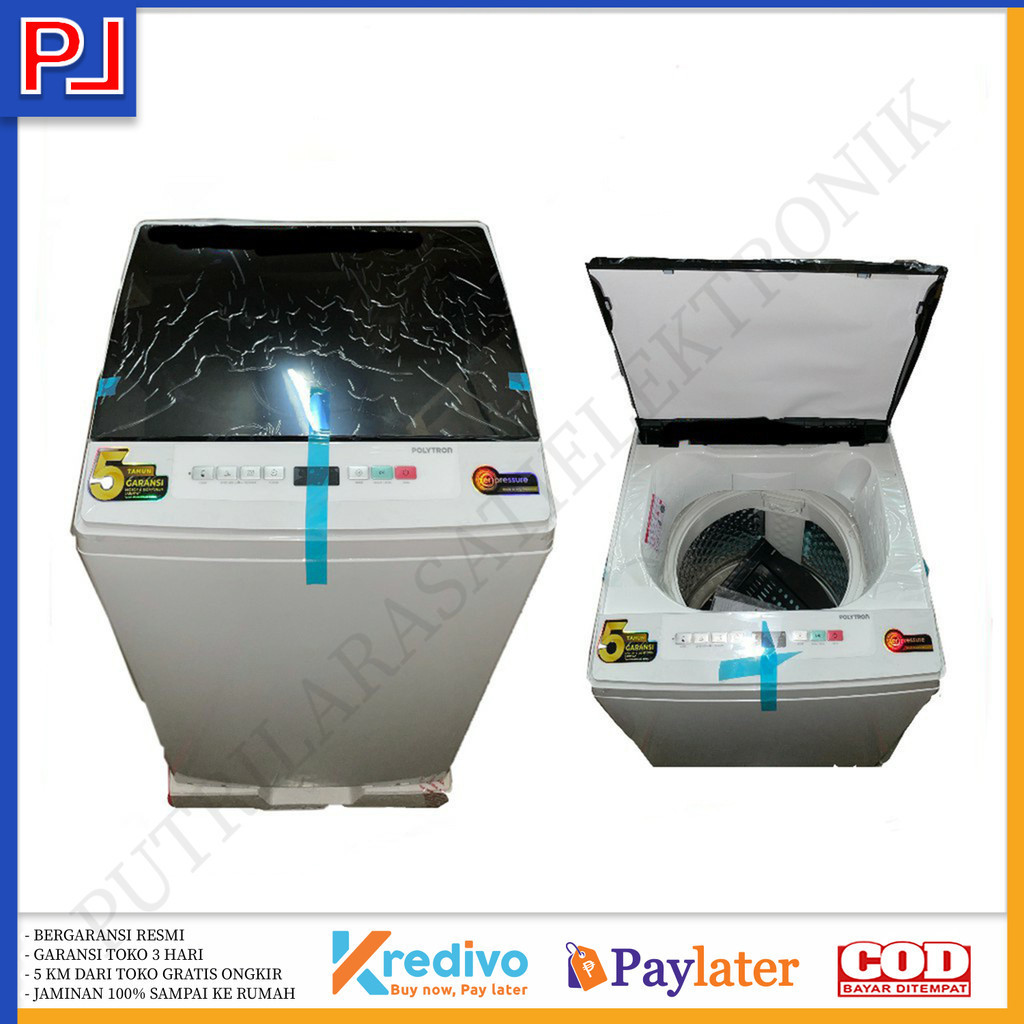Mesin Cuci 1 Tabung Polytron PAW 7527 7KG TOP LOADING OTOMATIS KHUSUS BANDUNG, JAKARTA & JAWABARAT