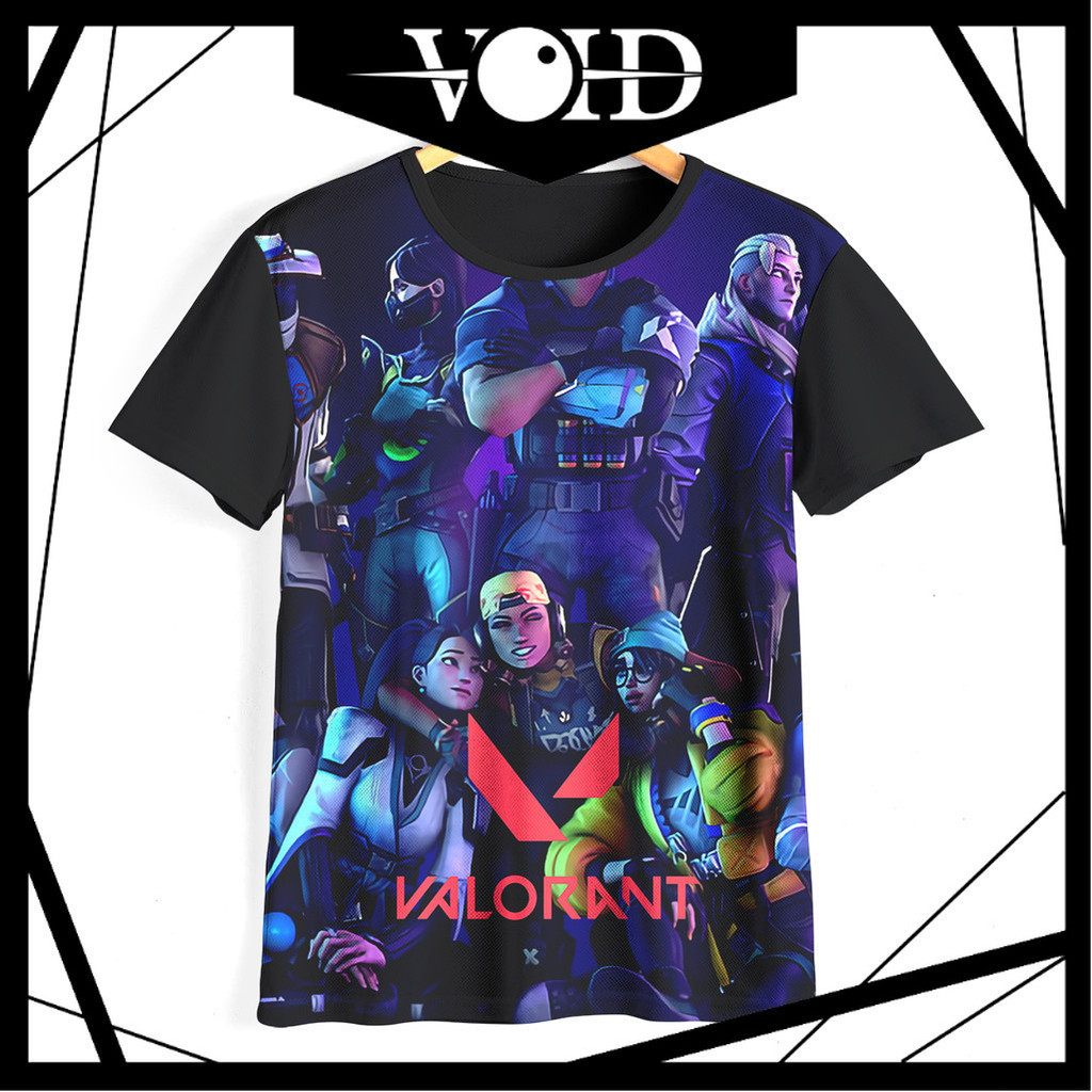 Kaos Valorant Keren dan Adem | Kaos Game Valorant Anak & Dewasa | 06V Valorant