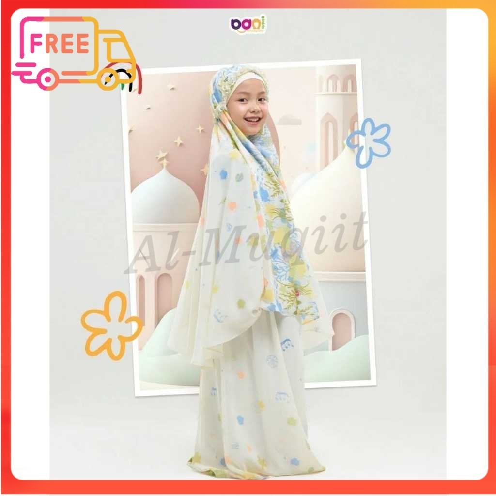 DISKON RABBANI ORI RBC Mukena anak Munna Mazara | Mukena anak terbaru | ukena anak Bani Batuta model