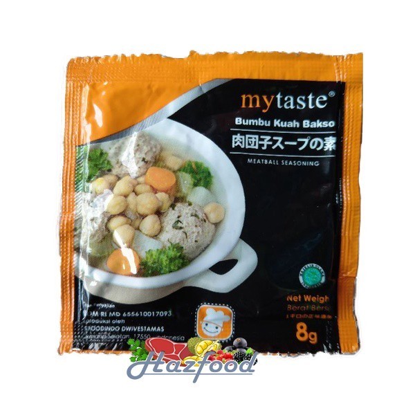 

Bumbu Kuah Bakso Instant My Taste Meatball Seasoning Powder 8gr