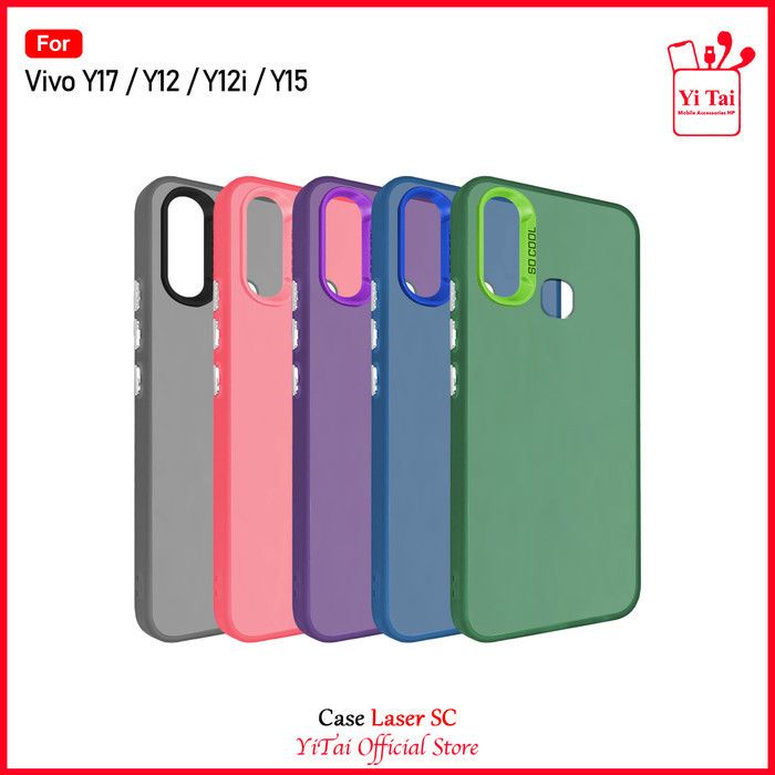 YITAI  YC47 Case Laser SC Vivo Y12 Y12i Y15 Y17 Yitai Indonesia