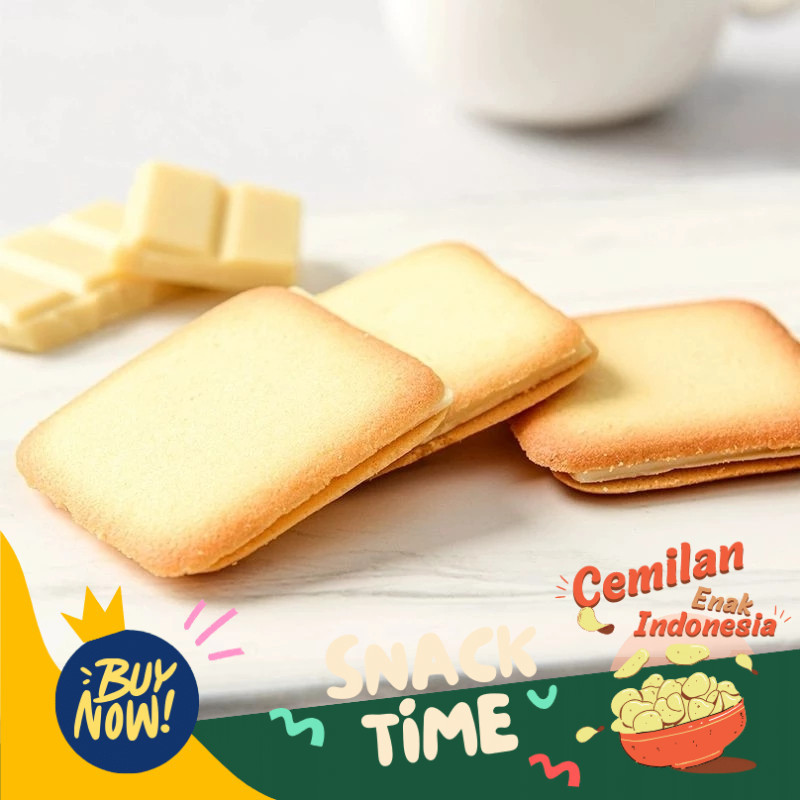 

Special Diskon White Chocolate Butter Cookies - Cemilan Sehat Hampers Cookies Snack Enak Dijamin HALAL