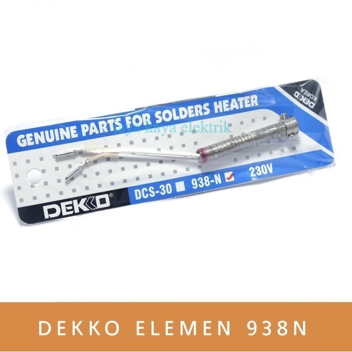 Elemen Solder Dekko Tembak 938N