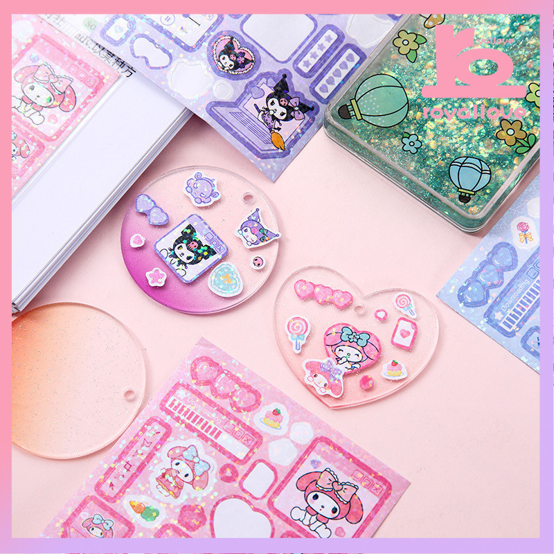 

COD Stiker Kartun Sanrio Lucu Stiker Gadis Hati Ins Gaya Stiker DIY Stiker Siswa Kreatif