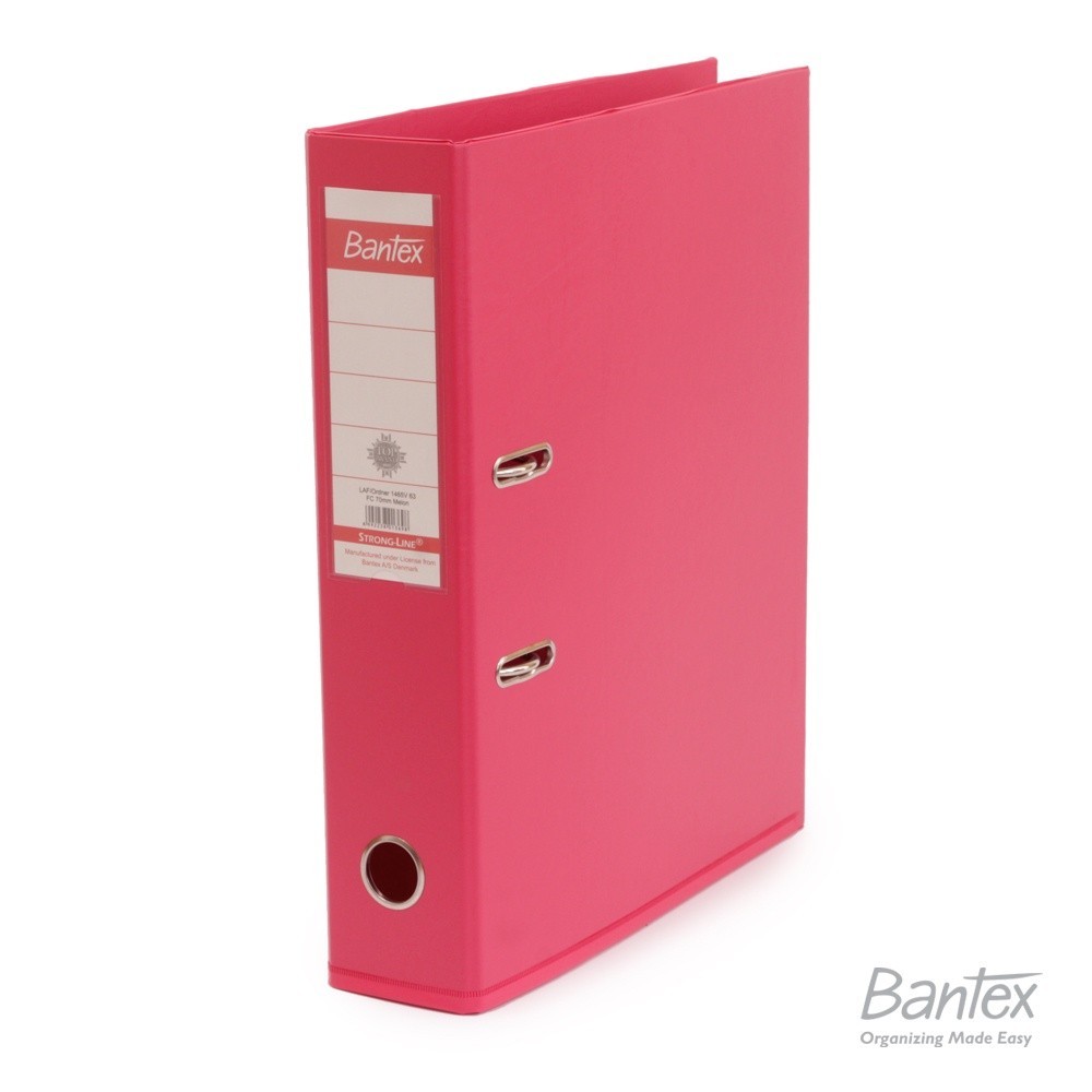 

[Stationery Spectrum] Bantex Ordner Folio 7 cm PVC Lever Arch File Melon 1465V63