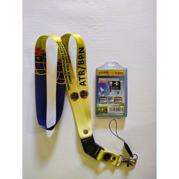 

Tali id card ATR / BPN [READY STOK] Lanyard printing satuan