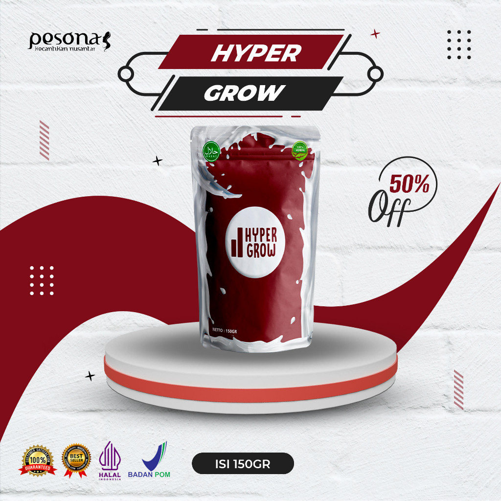 

Susu Peninggi Badan HYPERGROW – Garansi Uang Kembali, Tambah Tinggi 1-7 cm (Usia 10-35 Tahun), BPOM & Halal
