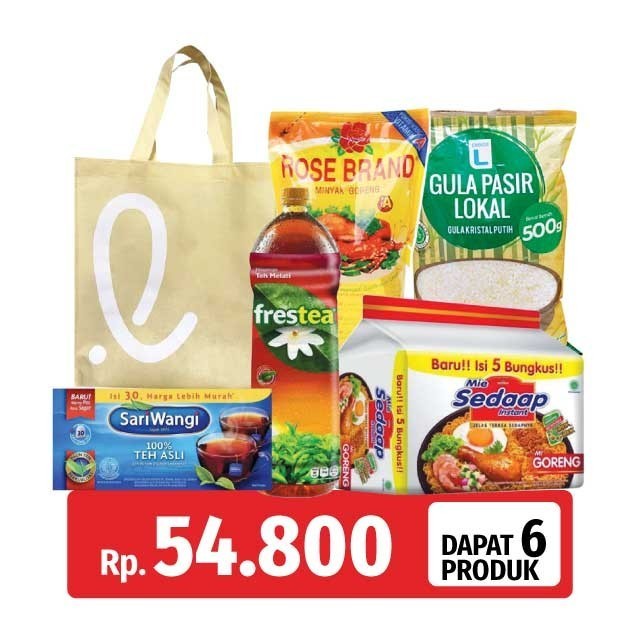 

PAKET SEMBAKO Rp. 54.800,- (DAPAT 6 PRODUK)