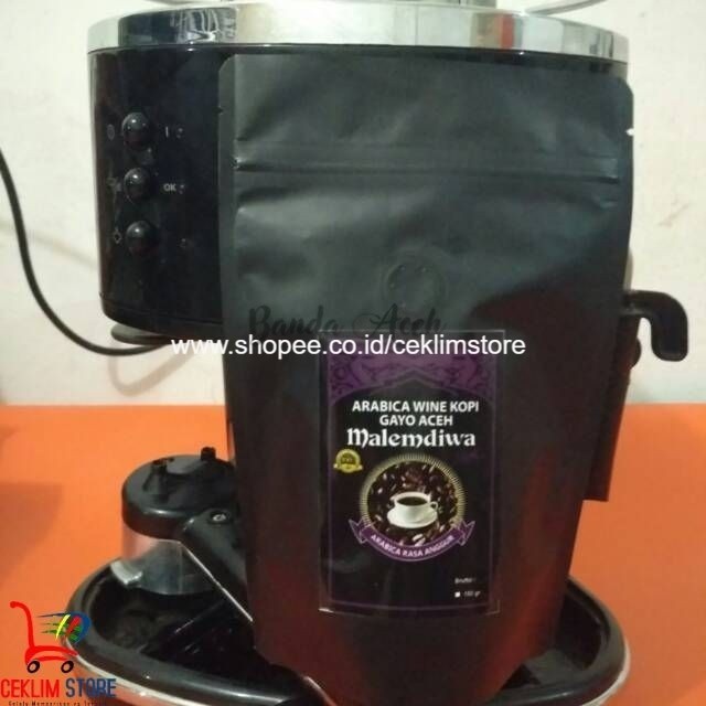 

Kopi Aceh Wine Arabika Gayo Malem Diwa Coffee + Berat Netto : 150G