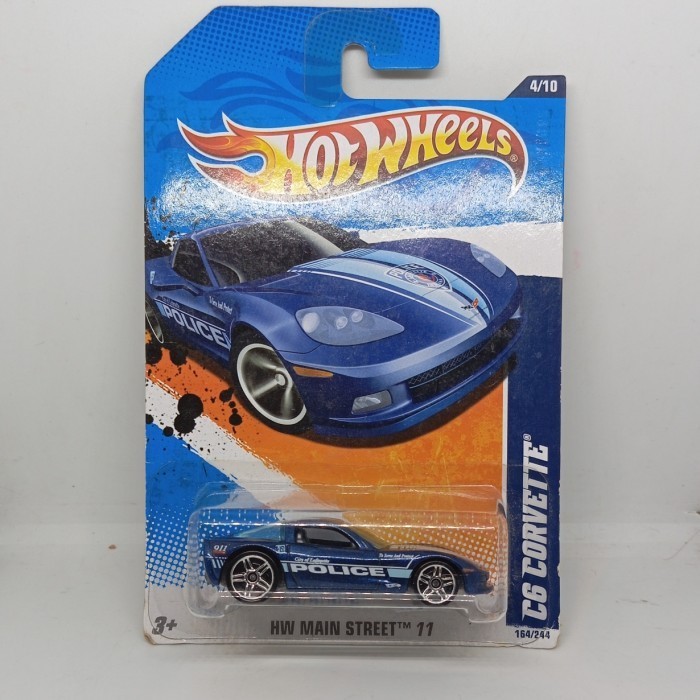 hotwheels c6 corvette police MM27