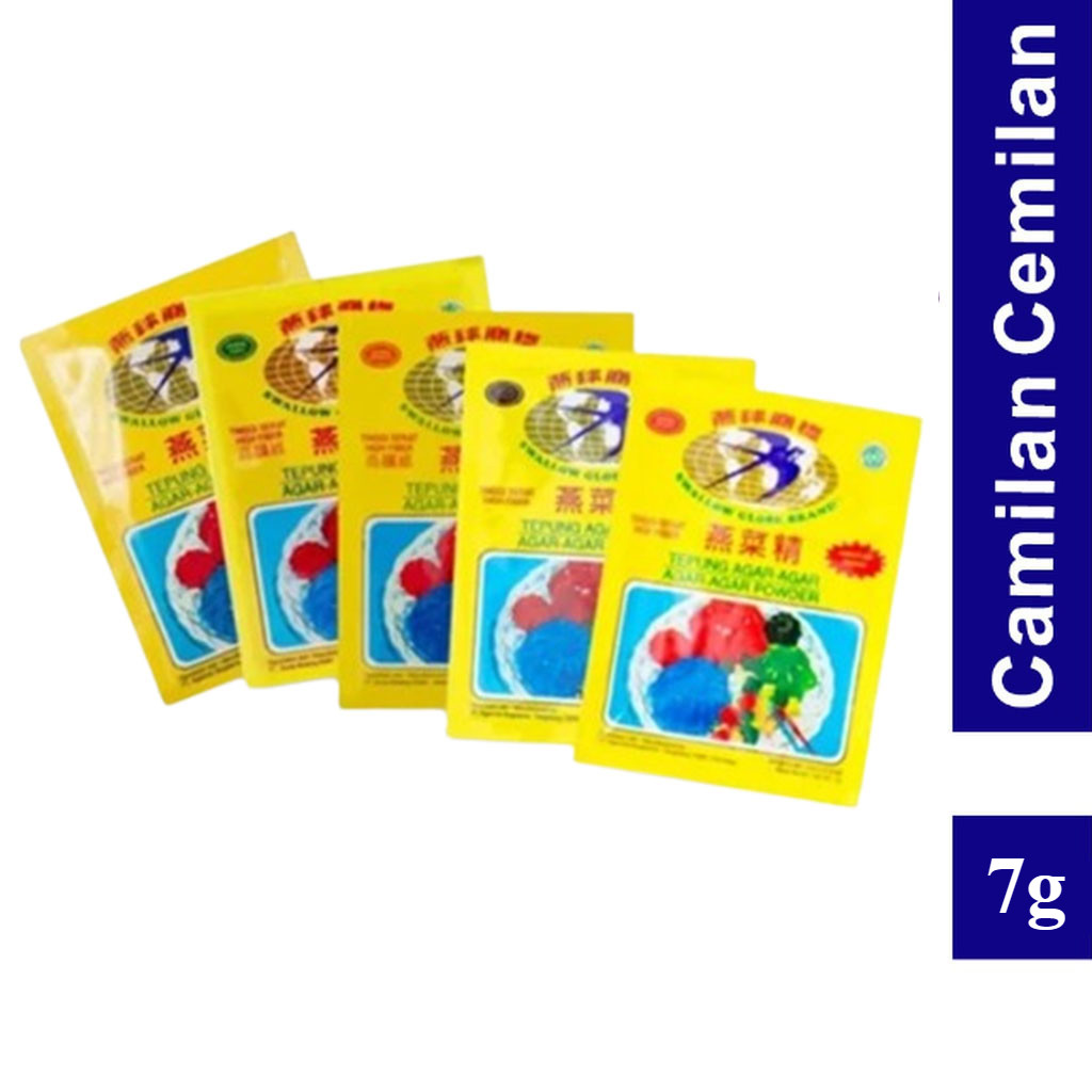 

Agar-Agar Swallow Globe Sachet 7 gr