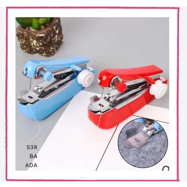 MESIN JAHIT MINI PORTABLE MESIN JAHIT TANGAN MANUAL MINI SEWING KIT MESIN JAHIT MINI PORTABLE