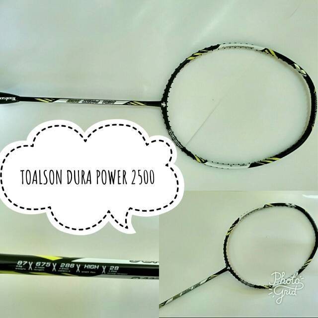 Raket Badminton Toalson Dura Power 2500 SKS Ori