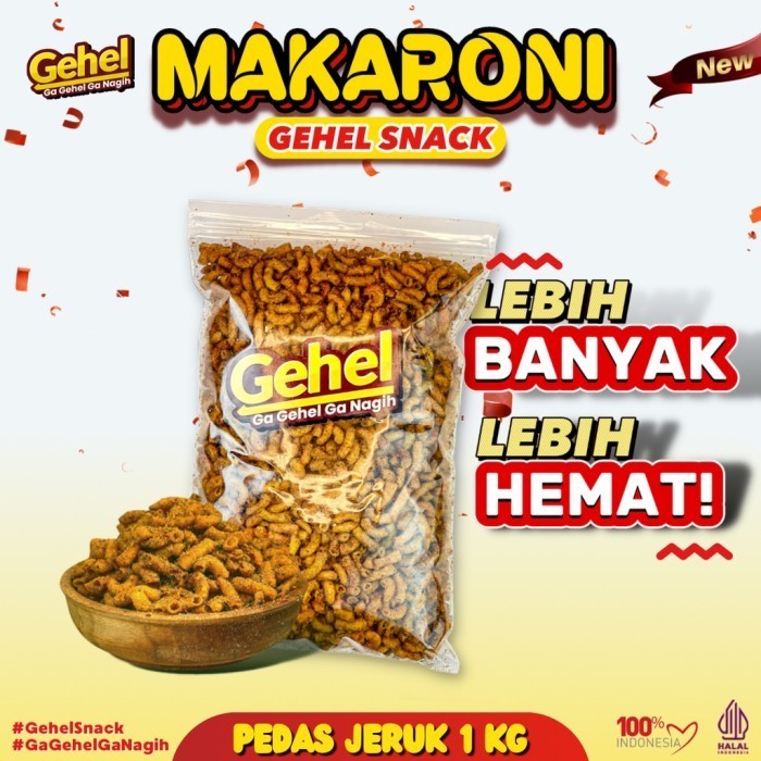 

AST Makaroni 1KG - GEHEL (Edisi Terbatas) - Makanan Ringan