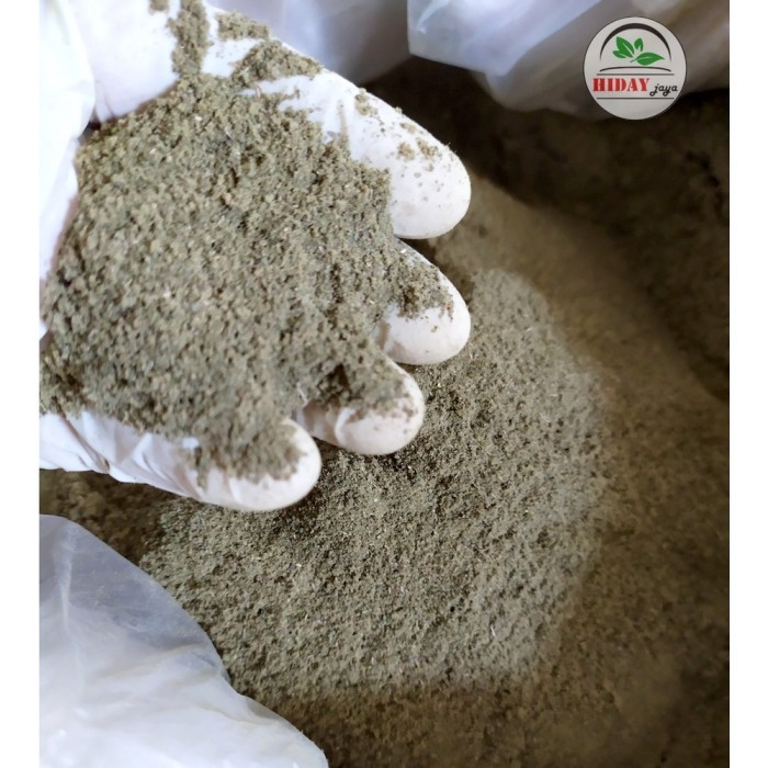 

BUBUK DAUN JATI BELANDA 1 kg Organik Herbal Free Stiker PIRT Random