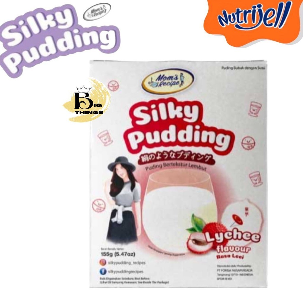 

SOFT SILKY PUDDING LYCHEE 155g Forisa Mom's Recipe Leci