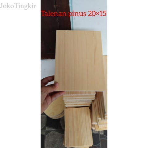

Talenan Kayu Pinus 20x15cm / Media Lukis/ Media transfer foto 6R murah