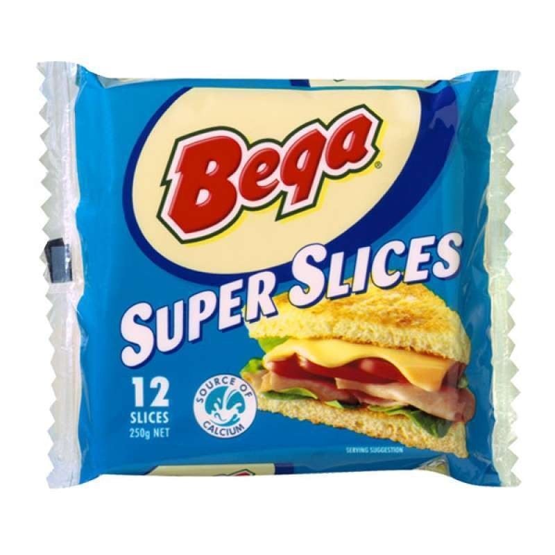 

BEGA CHEESE SUPER SLICES 250 GR