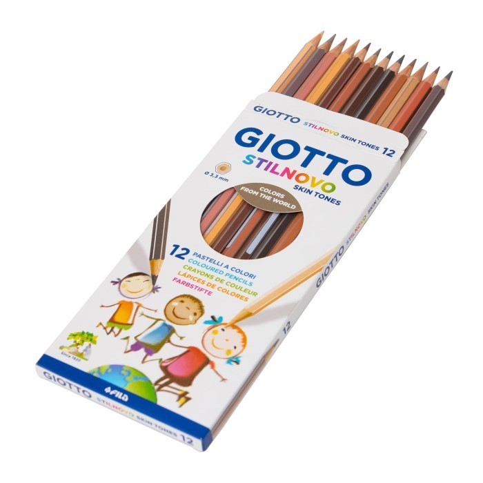 

GIOTTO STILNOVO SKIN TONES CARDBOARD 12 COLORS