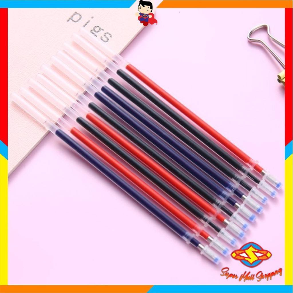 

SMS Refill Tinta Pulpen Gel Tinta Pena cair Isi Ulang 0.5mm Tinta Pulpen Warna Biru Hitam Merah Isi Ulang Pulpen Gel Import Murah