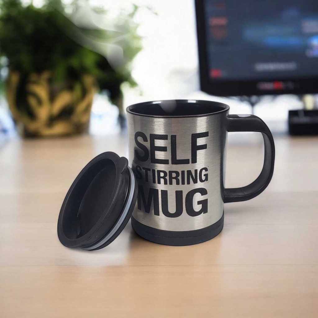 

TECHOME Gelas Aduk Otomatis Self Stirring Mug Coffee Cup 400ml - YD-001