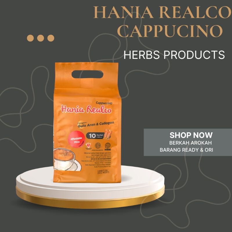 

Hania Realco Cappucino Herbs Products