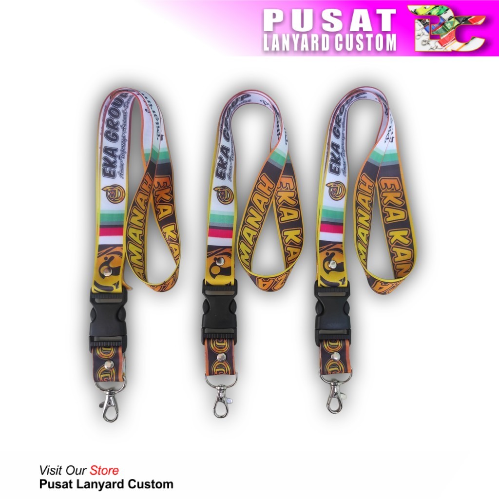 

Pusat Lanyard Custom - cetak tali lanyard ukuran 2cm bahan tisu print sublim anti luntur dan anti pudar custom suka suka sesuai keinginan customer