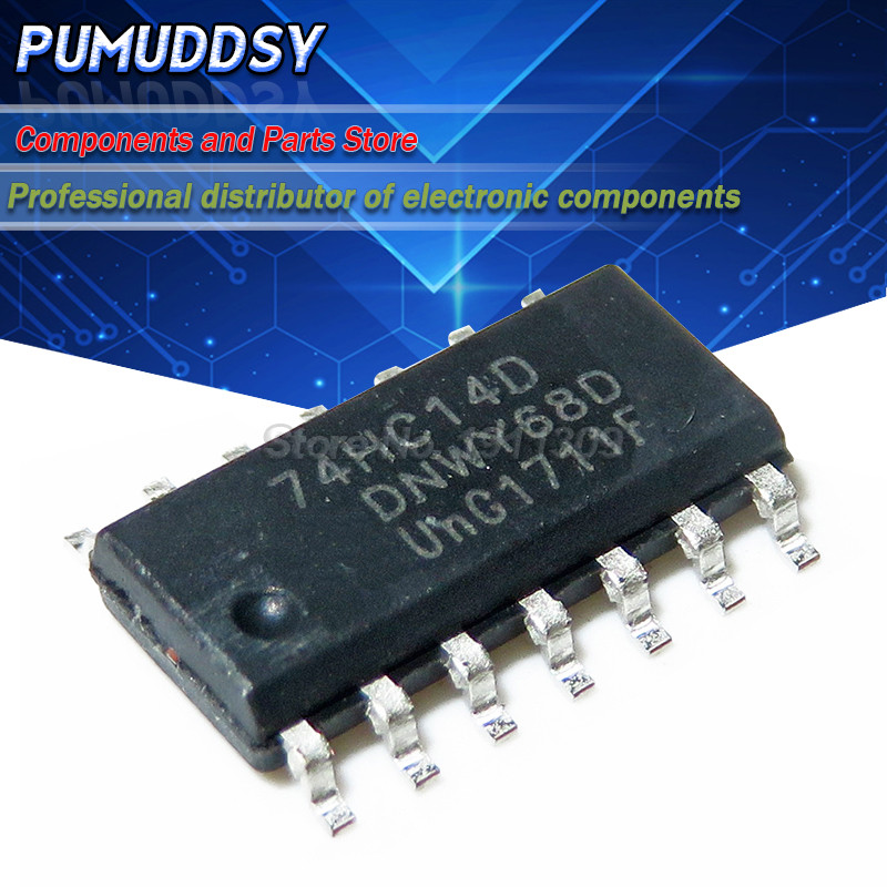 20PCS 74HC14D 74HC14 SN74HC14D SOP14 IC