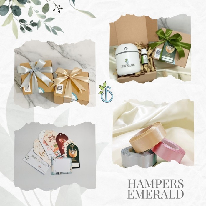 

[PROMO!!!] Hampers EMERALD BRIESENS|Parcel NewYear Christmas Fitri Kado Wedding - Citronella, Valentine
