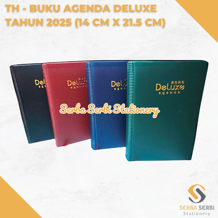 

GROSIR (1 BIJI) TH - BUKU AGENDA DELUXE TAHUN 2025 (14 CM X 21.5 CM)