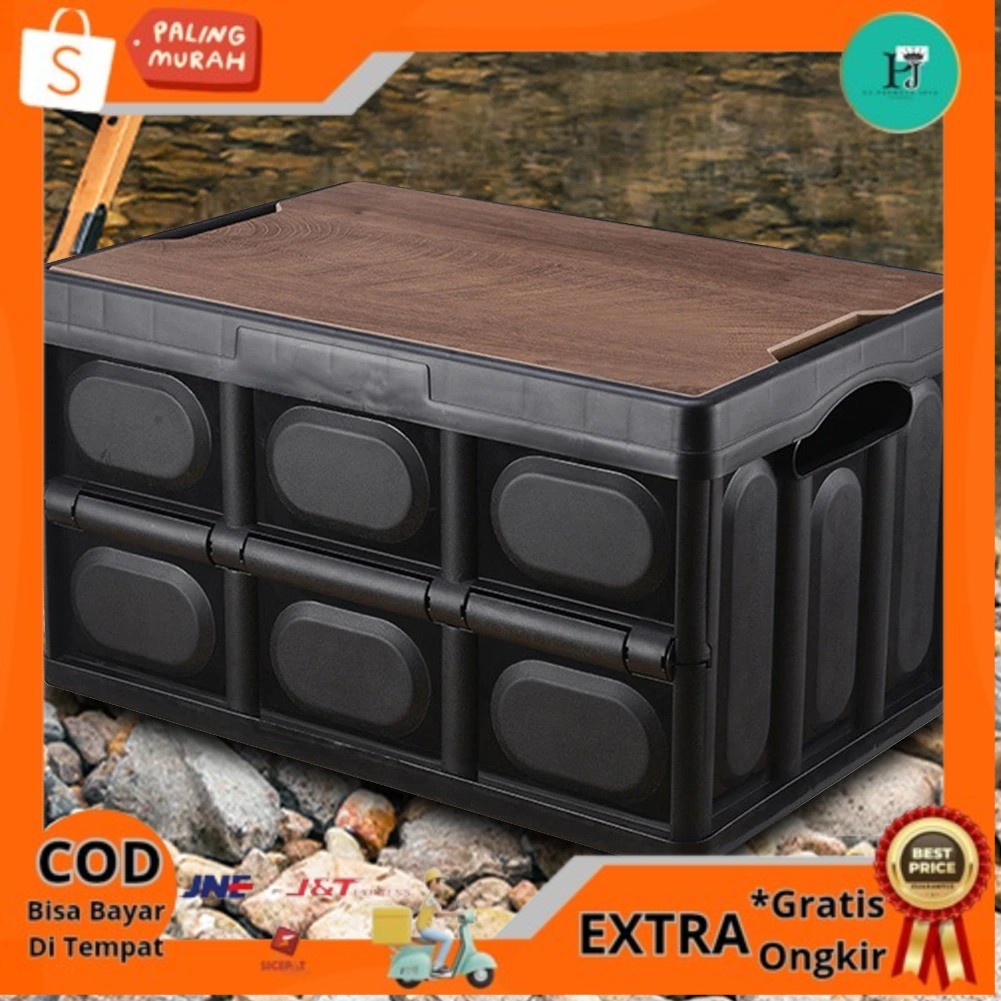 

GIANXI Kotak Penyimpanan Lipat Bagasi Mobil Foldable Storage Box 56L - G-560